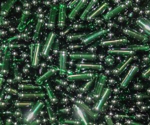 Vegetarian capsules (Green) (Size 0)