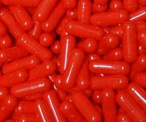 Gelatin capsules (Red) (Size 0)